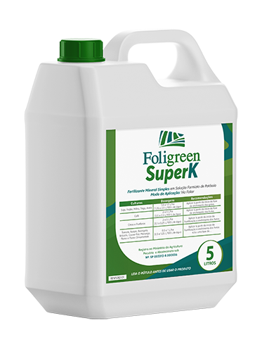 Fertilizante Foliar Super K Foligreen